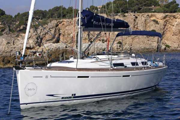 segel yacht Dufour 365 1